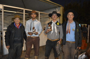 Premiação na campeira